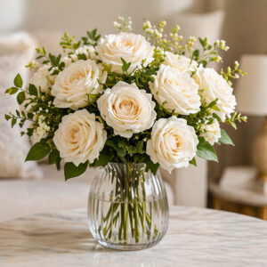 Luxury Artificial Rose Bouquet